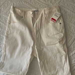 Abound Off-White Denim Pants nwt